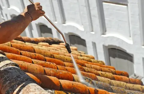 Nettoyage de toitures - Tagnon